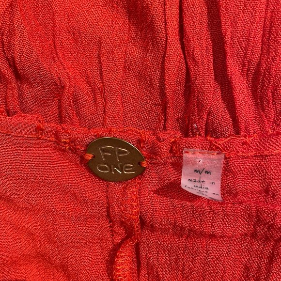 NWOT Free People Hailee Lace Up Sides Maxi Dress - Picture 4 of 4